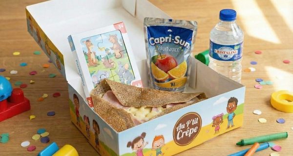 Menu Enfant Salé, Au P'tit Crêpe