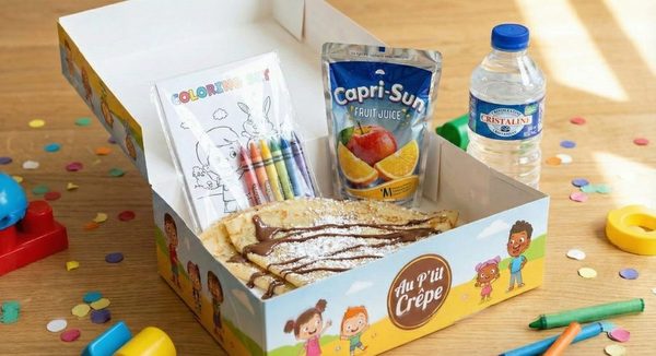Menu Enfant Sucré, Au P'tit Crêpe