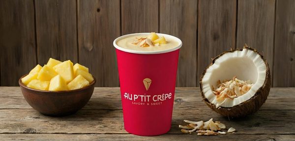 Smoothie Ananas Coco, Au P'tit Crêpe